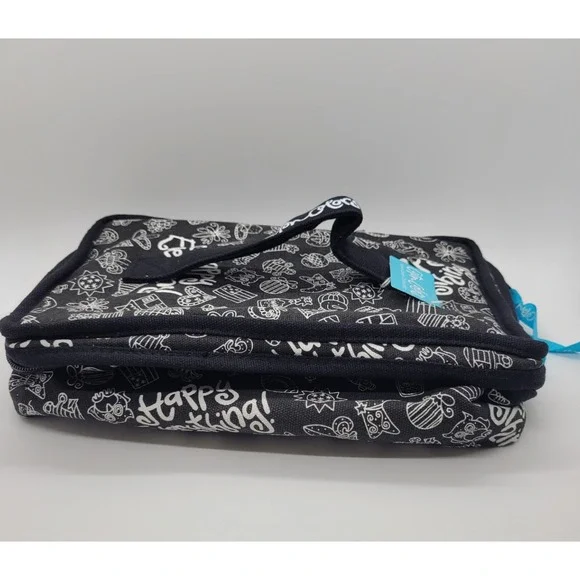 Coton Colors Happy Everything Mini Attachment Storage Bag Black and White - Picture 9 of 14